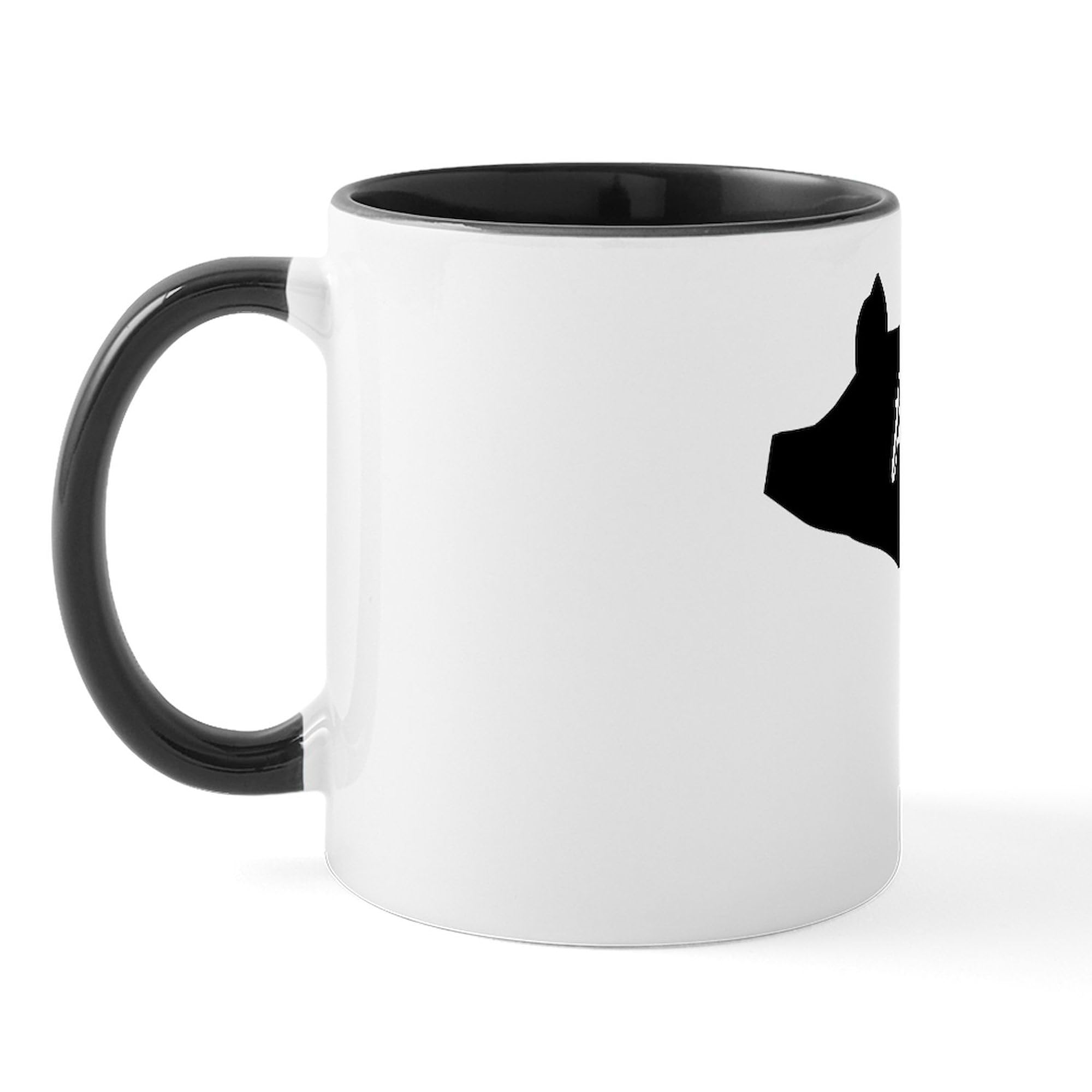 Friends Not Food 11 oz (325 ml) Ceramic Coffee Mug - Funny TV Show Inspired Gift for Fans, Office & Home Use