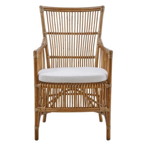 DaVinci Chair - Modern Accent Chair for Living Room, Bedroom & Office - Stylish Upholstered Armchair with Wooden Legs - Perfect for Home Decor, Relaxing & Reading