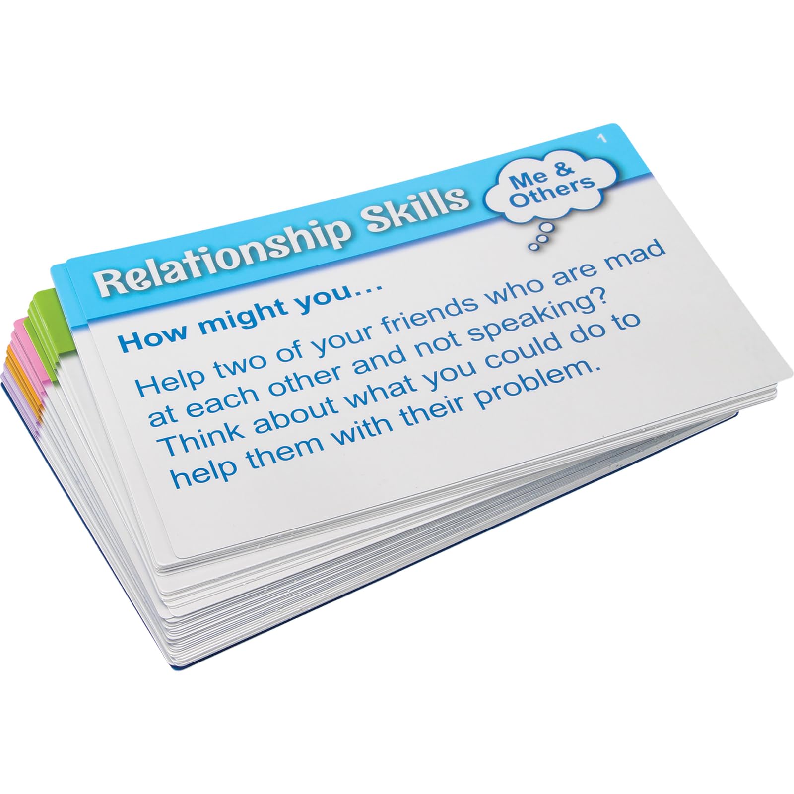 Mindfulness Activity Cards for Students - Set of 40 Mindful Exercises to Build Emotional Strength, Growth Mindset & Focus - Classroom & Homeschool Wellness Tools for Kids & Teens