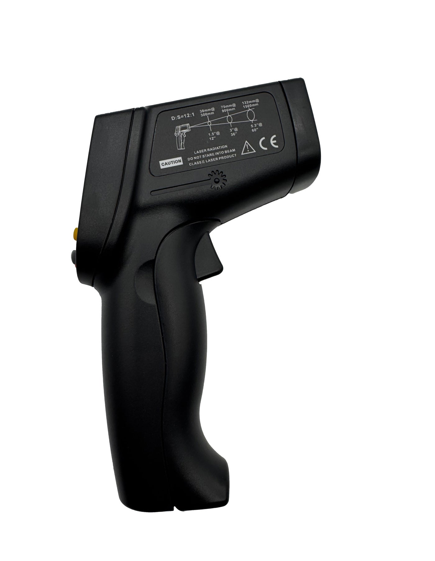 Non-Contact Infrared Thermometer with Laser Sight -50°F to 1742°F (-46°C to 950°C) High Accuracy 12:1 D/S Ratio, Color LCD Display for Industrial, HVAC, Cooking, and Home Use