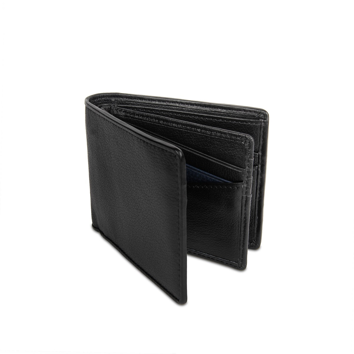 Premium Grayson Leather RFID Blocking Bi-Fold Wallet for Men - Slim & Stylish with Extra Flap - Perfect for Travel, Business & Everyday Use