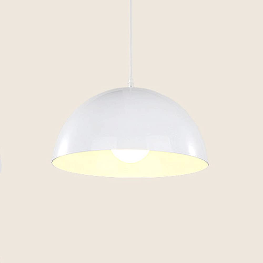 Macaron Color Chandeliers - Modern Geometric Single Head Pendant Light Fixture, Industrial Hanging Lamp for Kitchen Island, Restaurant, Bar, Foyer & Hallway - Perfect for Farmhouse Decor & Contemporary Spaces