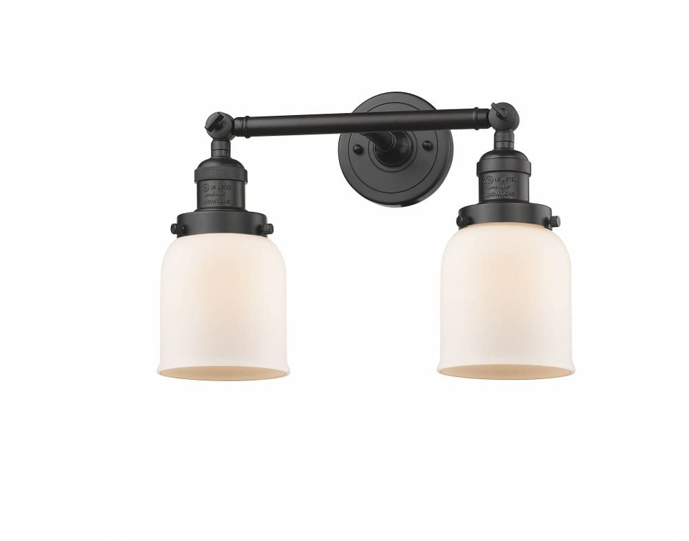 Innovations Lighting 208-OB-G51 2-Light Bathroom Vanity Light Fixture in Oil Rubbed Bronze - Perfect for Bathroom, Powder Room & Dressing Room Lighting