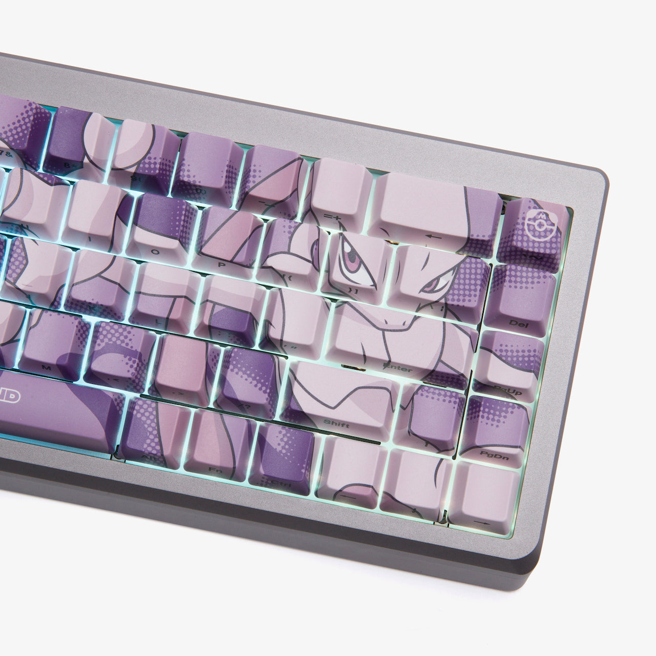 Pokémon HG Summit 65 Keyboard 2.0 - Mewtwo Themed Mechanical Gaming Keyboard for PC & Mac - Perfect for Gaming, Typing & Esports Tournaments