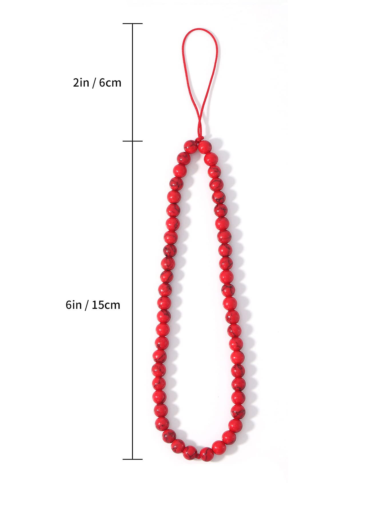 Handmade Natural Gemstone Phone Lanyard - Semi-Precious Beaded Wrist Strap & Phone Charm | Perfect for Smartphones, Keys, ID Badges & Gift Giving