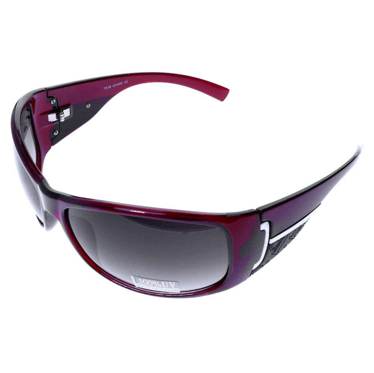 Mi Amore Polarized UV Protection Sport Sunglasses for Men & Women - Red/Black Frame for Running, Cycling & Outdoor Activities