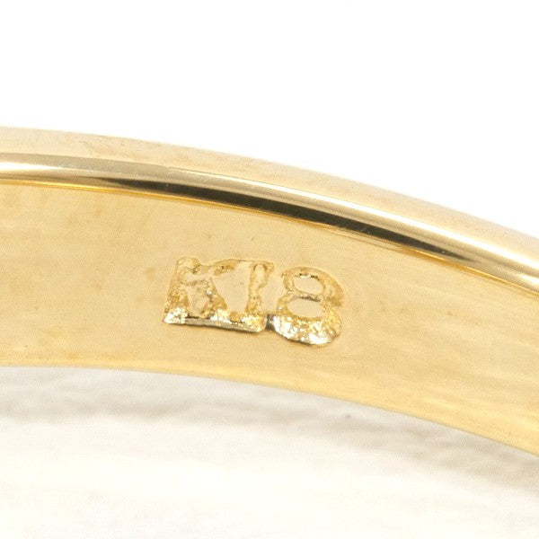 18K Yellow Gold Ring for Women - Elegant Solid Gold Band Ring for Engagement, Wedding, Anniversary - Perfect Gift for Her - Durable & Hypoallergenic Jewelry