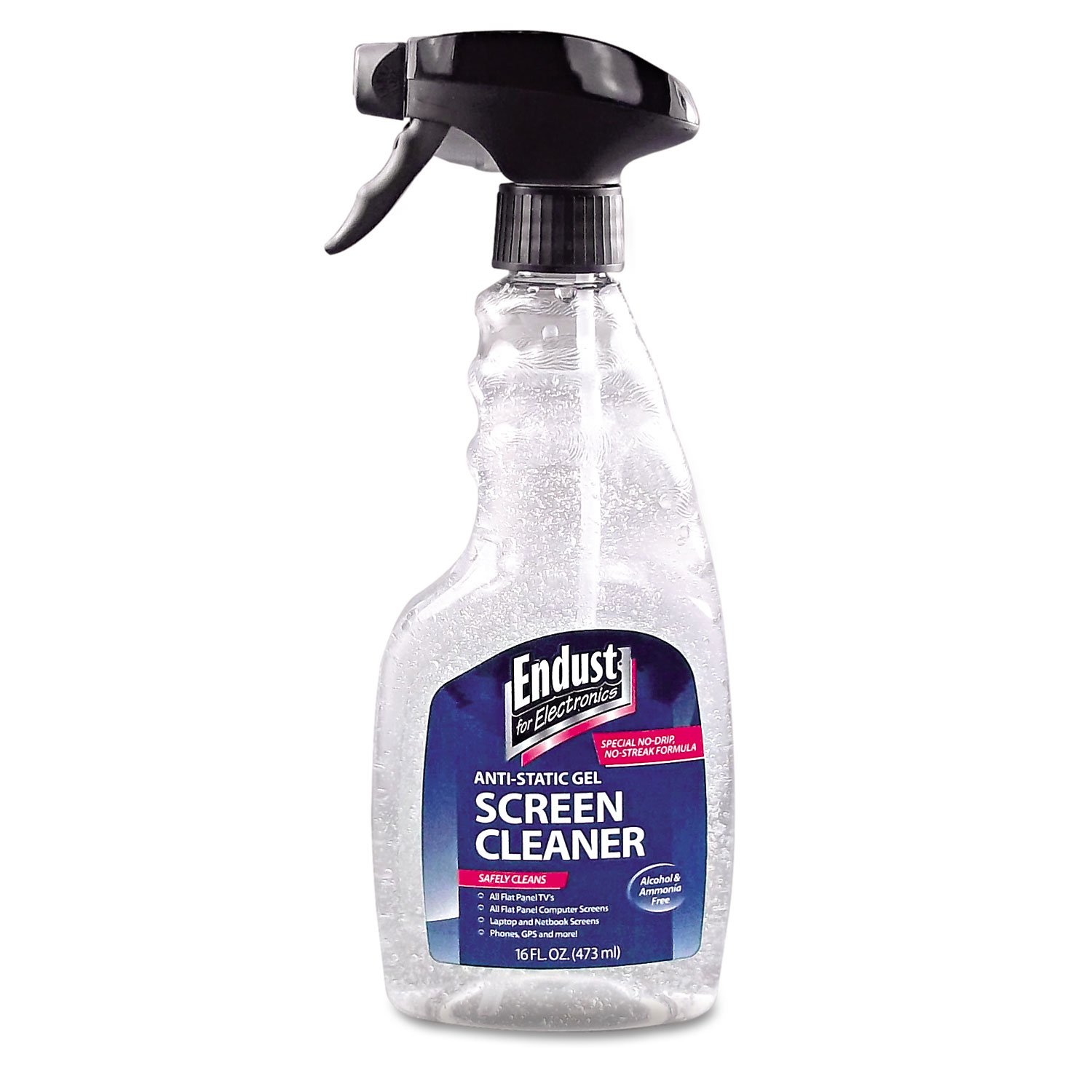 Endust for Electronics 11308 LCD/Plasma Screen Cleaning Gel Spray - 16oz Pump Spray for TVs, Monitors & Smartphones - Safe for Home & Office Electronics