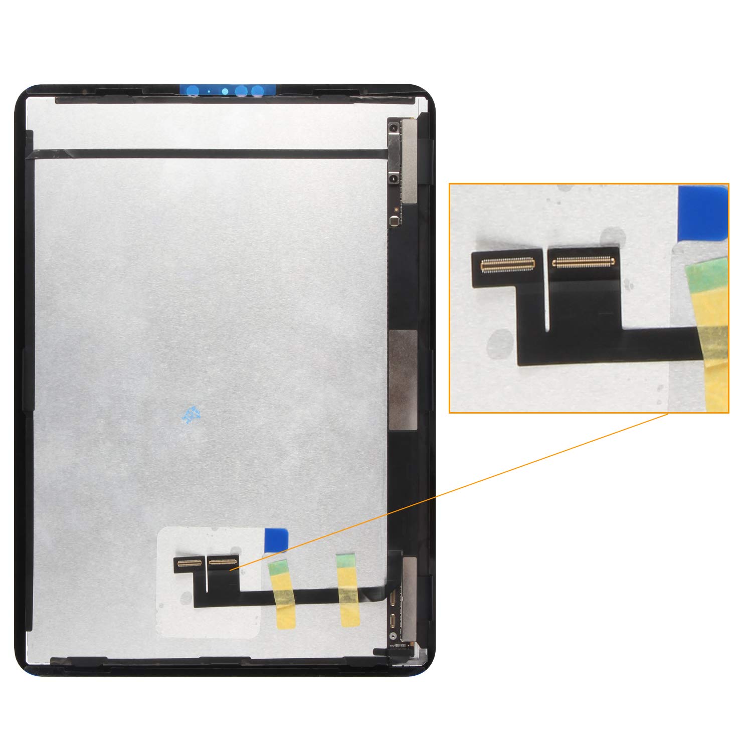 Original iPad Pro 11 Screen Replacement (2018 1st Gen) - LCD Display Touch Digitizer Kit for Models A1934 A1980 A2013 - Includes Repair Tools & Tempered Glass Protector - Perfect for DIY Fixes & Professional Screen Repairs