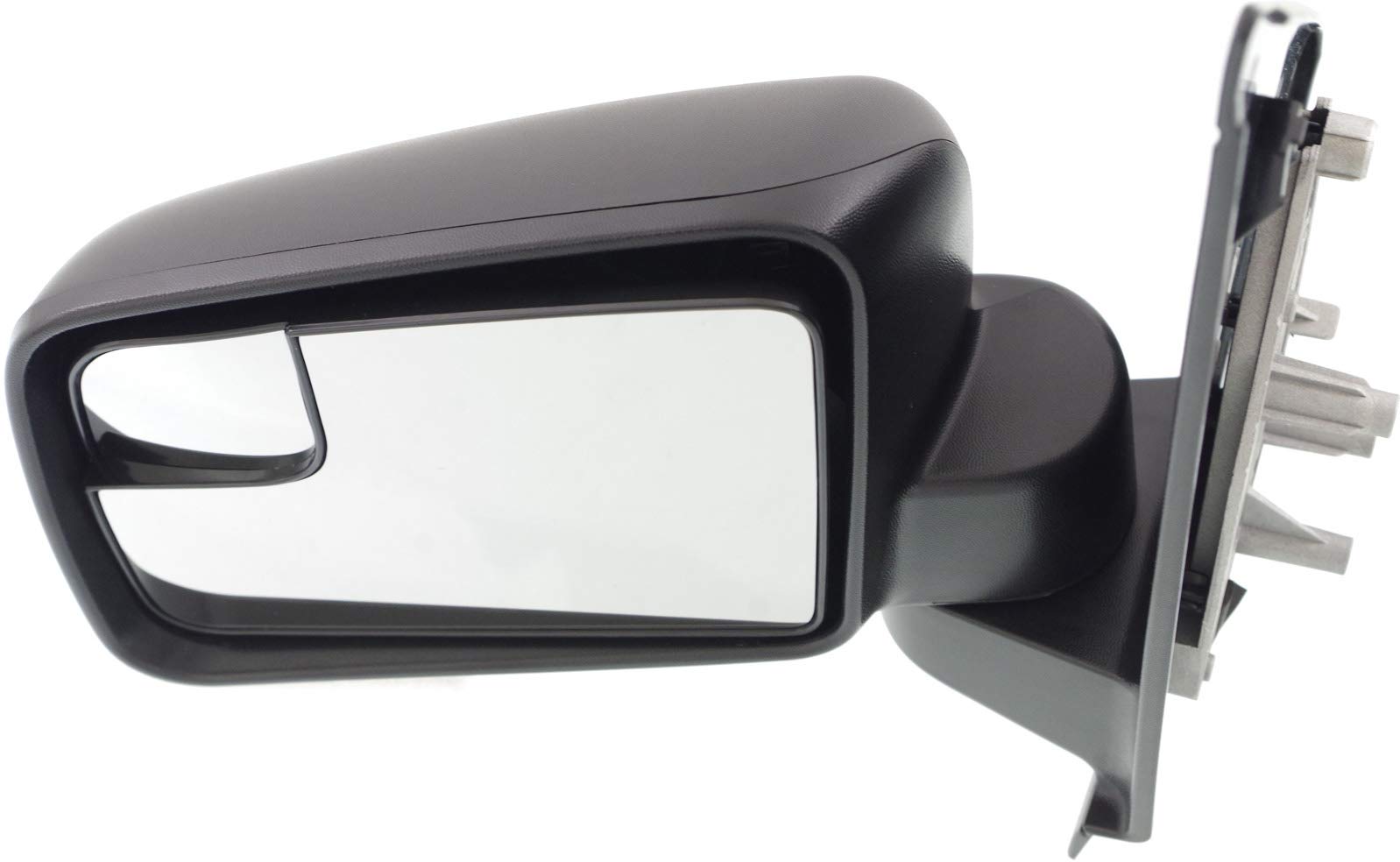 Garage-Pro Manual Glass Driver Side Mirror Compatible with 2011-2013 Ford Transit Connect - Textured Black Blind Spot Mirror for Enhanced Safety & Visibility (Perfect for Urban Driving, Parking & Towing)