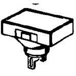 A3BJ-500A Push Button Switch with Incandescent Lamp - 10 Pack | Durable Electrical Switch for Industrial Control Panels, Machinery, and Automation Systems