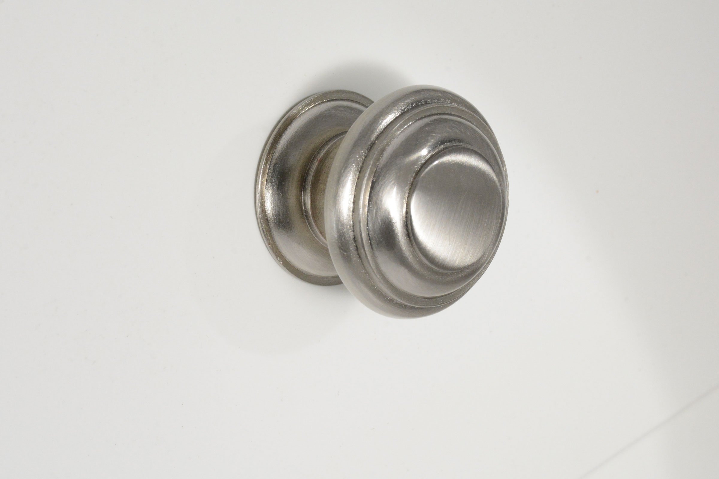 Brushed Nickel Cabinet Knob #1198-1-5/16