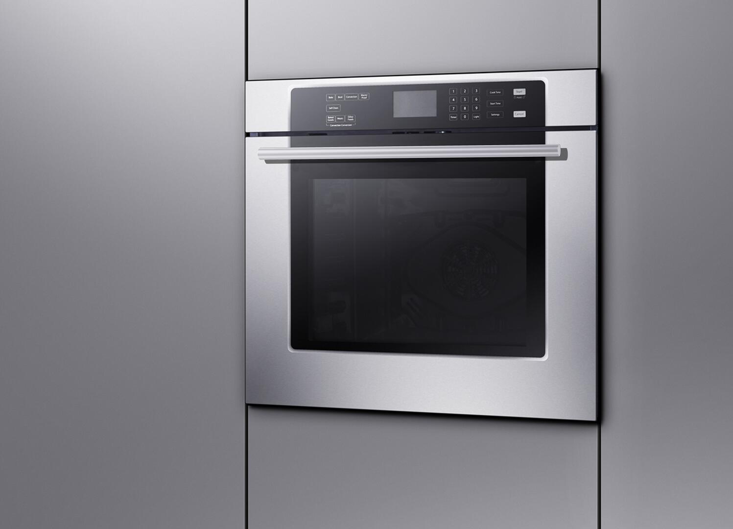 Forno Villarosa 30 Inch Convection Electric Wall Oven - Stainless Steel Built-In Oven with Even Baking Technology (Model FBOEL1358) - Perfect for Modern Kitchens, Baking, Roasting & Family Cooking