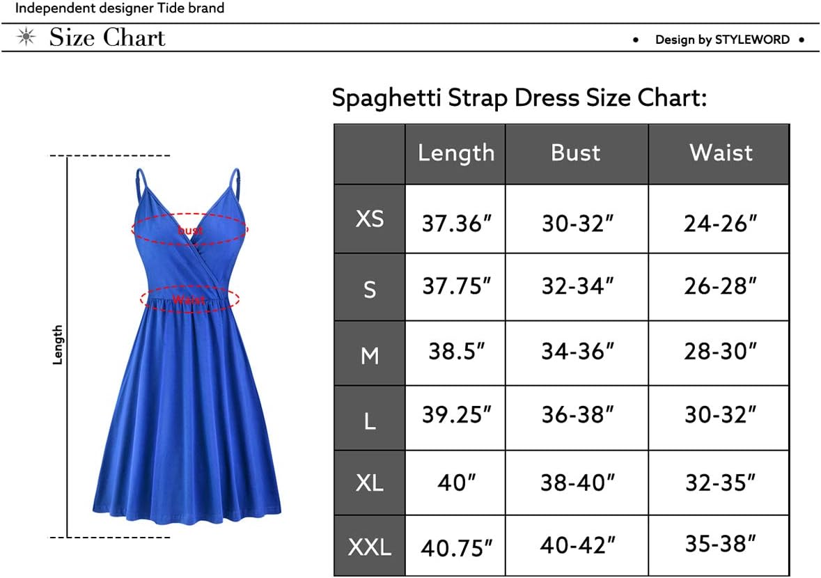 Elegant V-Neck Spaghetti Strap Casual Dress with Pockets - Perfect for Summer Outings, Beach Vacations & Date Nights