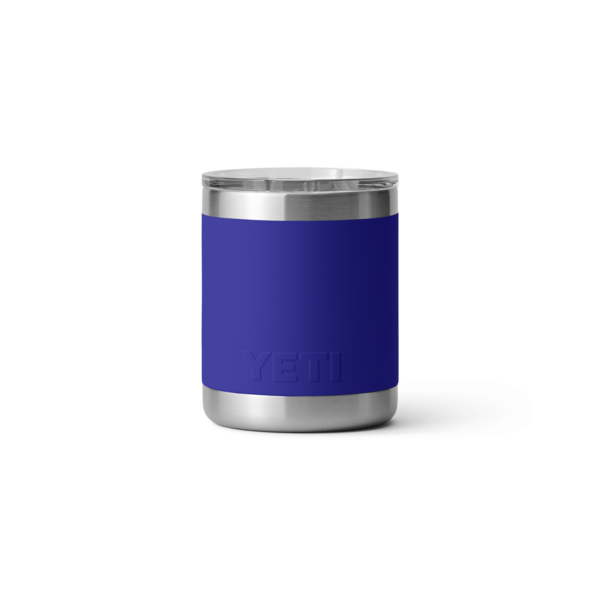 Yeti Rambler 10 oz Lowball Tumbler - Insulated Stainless Steel Cup for Whiskey, Cocktails & Cold Drinks - Perfect for Home, Office & Outdoor Use - Offshore Blue