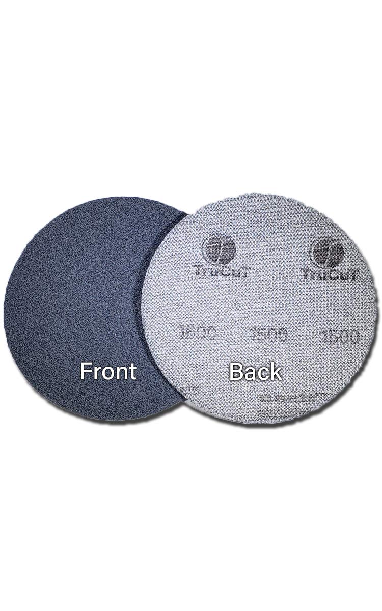 TruCut Sanding Pads 1500 Grit 5 Inch - Premium Bowling Ball Resurfacing & Restoration Pads for Professional Surface Management | Perfect for Bowling Ball Maintenance & Lane Performance Enhancement