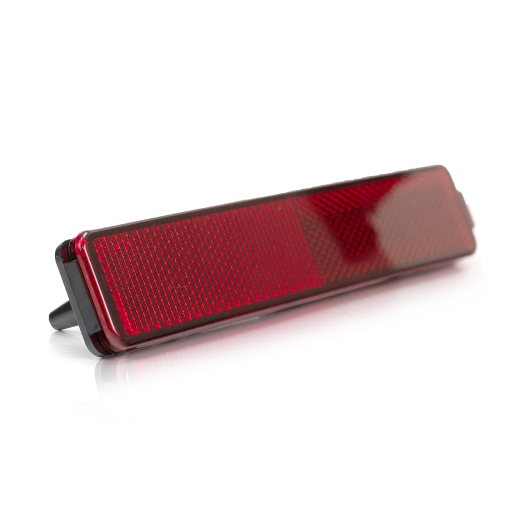 GMC Acadia 2013-2019 Bumper Reflector Replacement - Driver & Passenger Side Rear CAPA Certified Compatible with GM2830101, GM2830101C, 25805313, 615343541518 | Perfect for Nighttime Safety & Enhanced Visibility