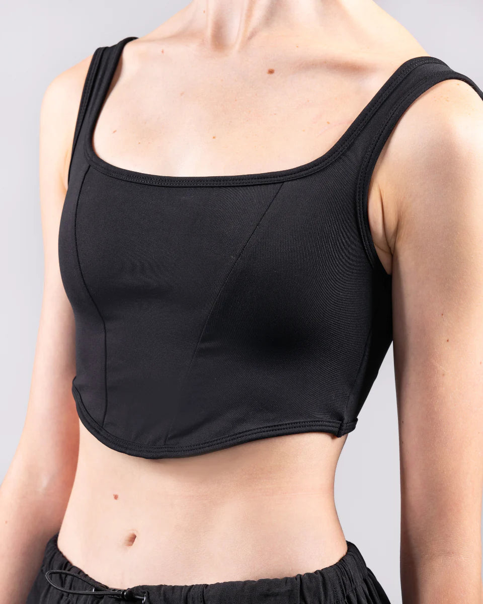 Sabrina Girls Corset Crop Top - Sexy Lace Bustier Shirt for Women & Teens | Perfect for Parties, Date Nights & Fashion Outfits