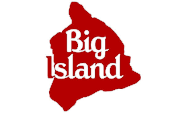 Big Island 5 x 5 Hawaiian Shirt - Premium Aloha Shirt for Men & Women - Tropical Vacation, Luau Party & Summer Beach Wear