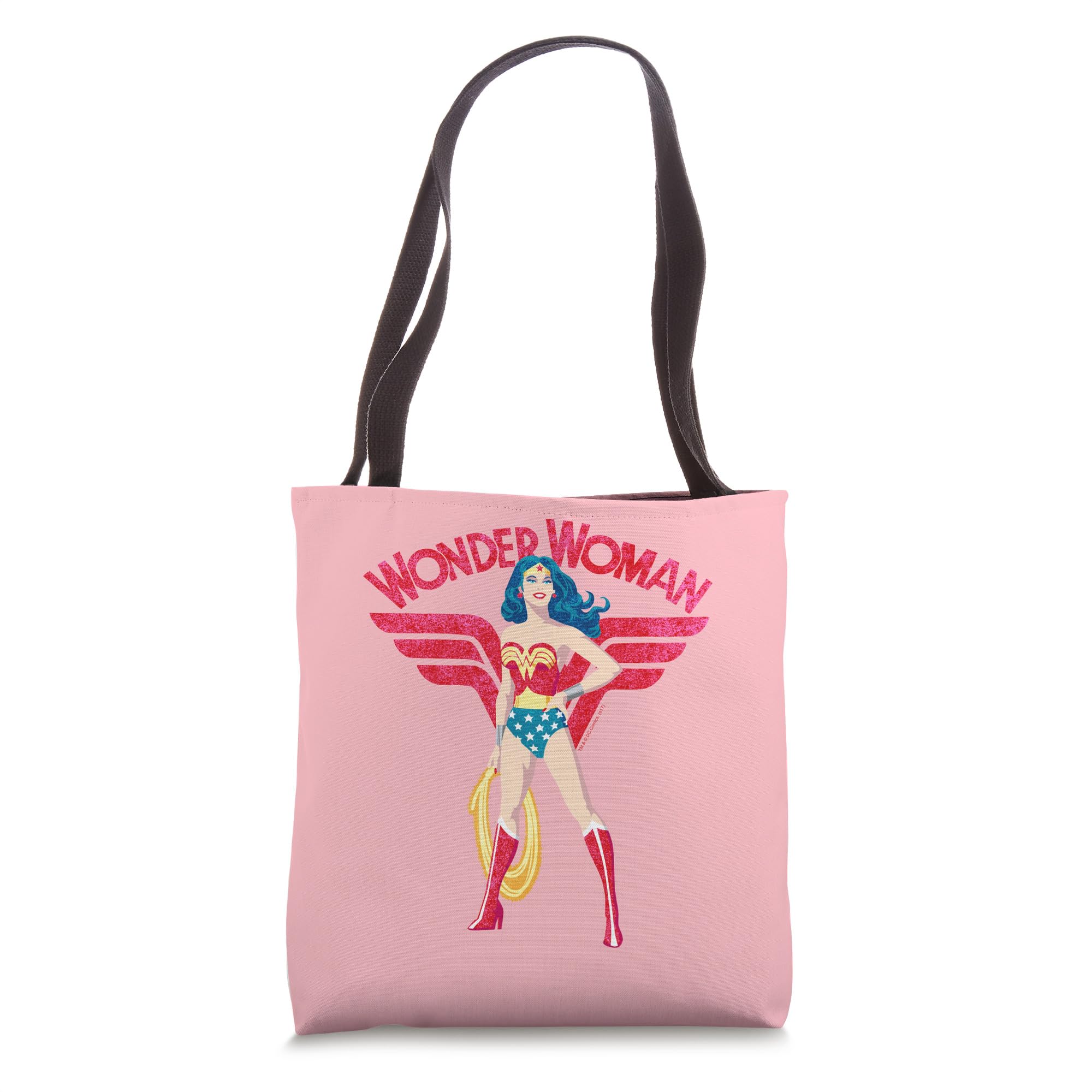 Wonder Woman Sparkle Tote Bag for Women - Glitter Superhero Handbag for Comic Fans, Cosplay & Everyday Use | Perfect for Work, Shopping & Comic Con Events