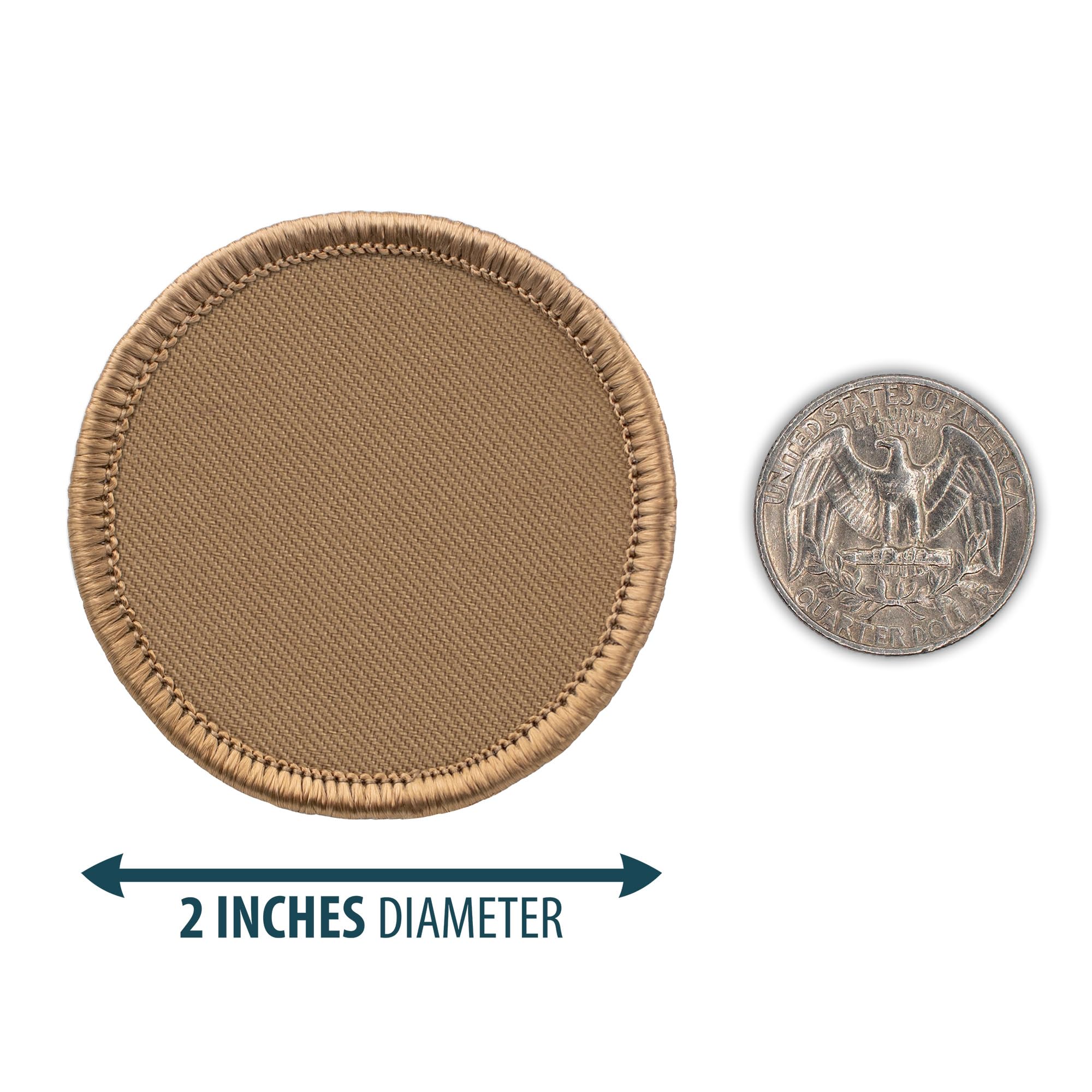 Ninja Donut Patrol Embroidered Patch - 2 Inch Round Sew-On Iron-On Badge for Jackets, Hats, Backpacks - Perfect for Cosplay, DIY Crafts & Uniform Customization