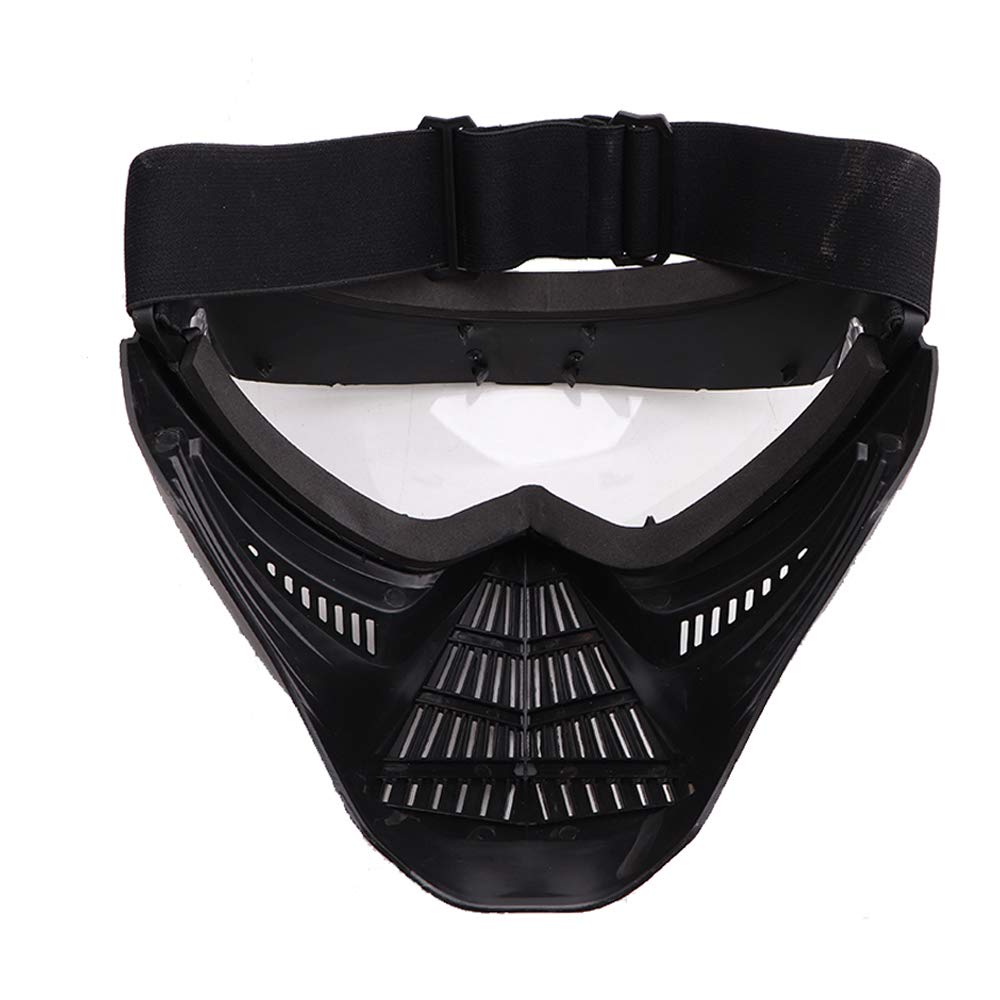 Airsoft Mask Full Face Protection - Skull Skeleton Tactical Goggles for CS Paintball Games | Impact Resistant Military Gear for Airsoft & Outdoor Sports Enthusiasts