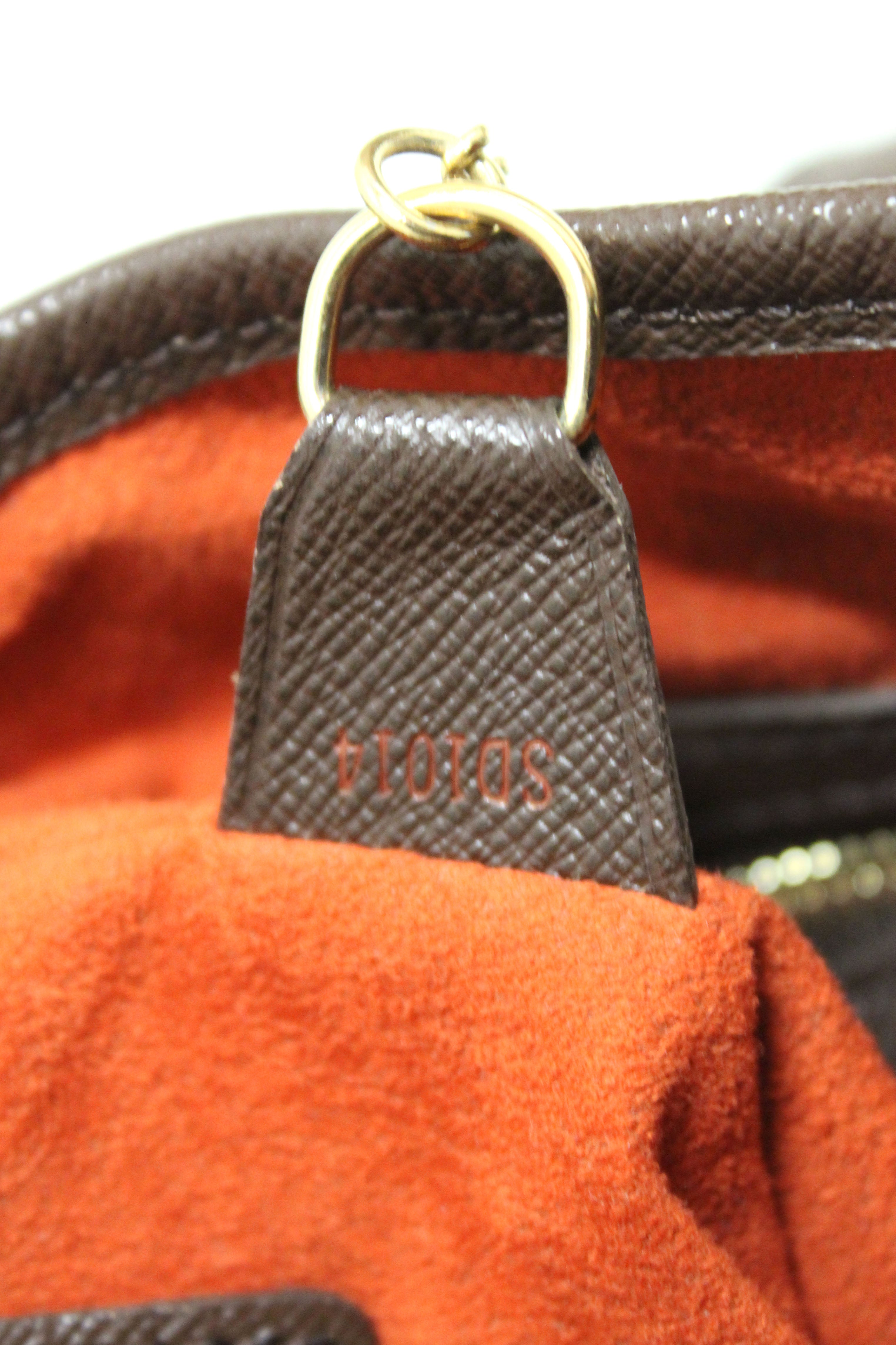 Authentic Louis Vuitton Damier Ebene Bucket PM Shoulder Bag - Luxury Handbag for Women, Fashion Crossbody Purse for Work, Travel & Everyday Use