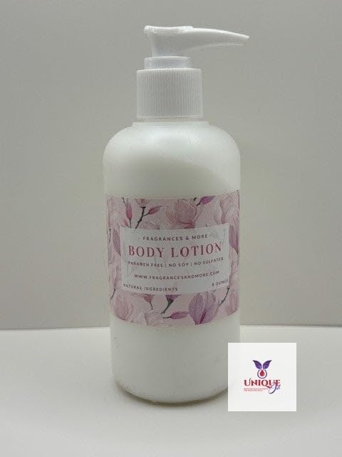 UNIQUE OILS White Floral Perfume for Women - Long Lasting Fragrance Shower Gel (4oz) - Perfect for Daily Use, Gift Giving & Special Occasions