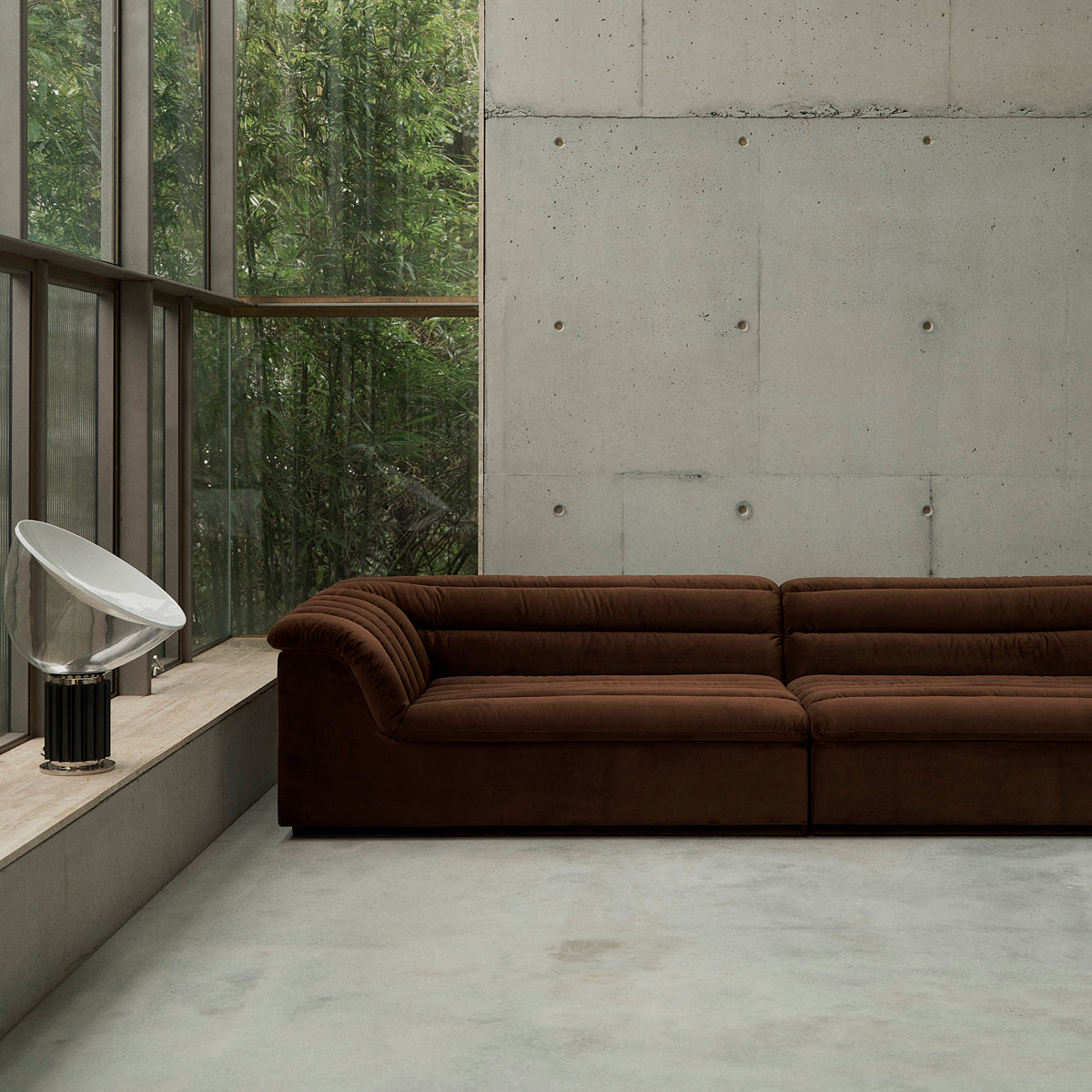 Avalon Piccolo 4-Seat Floating Sofa - Modern Outdoor/Indoor Sectional Couch for Patio, Poolside & Living Room Relaxation