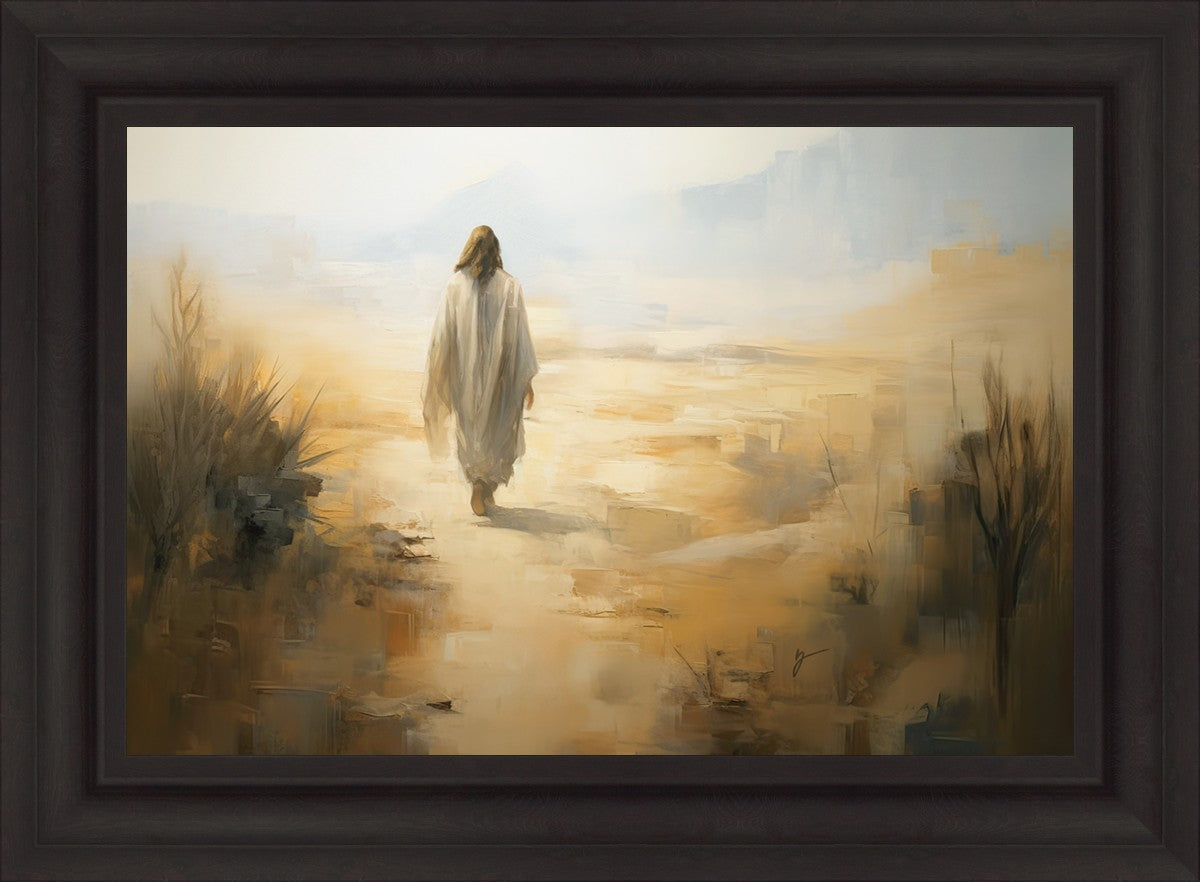 Embracing The Whispers of Solitude - Inspirational Wall Art for Home & Office Decor | Perfect for Meditation Rooms, Living Spaces & Gift Giving