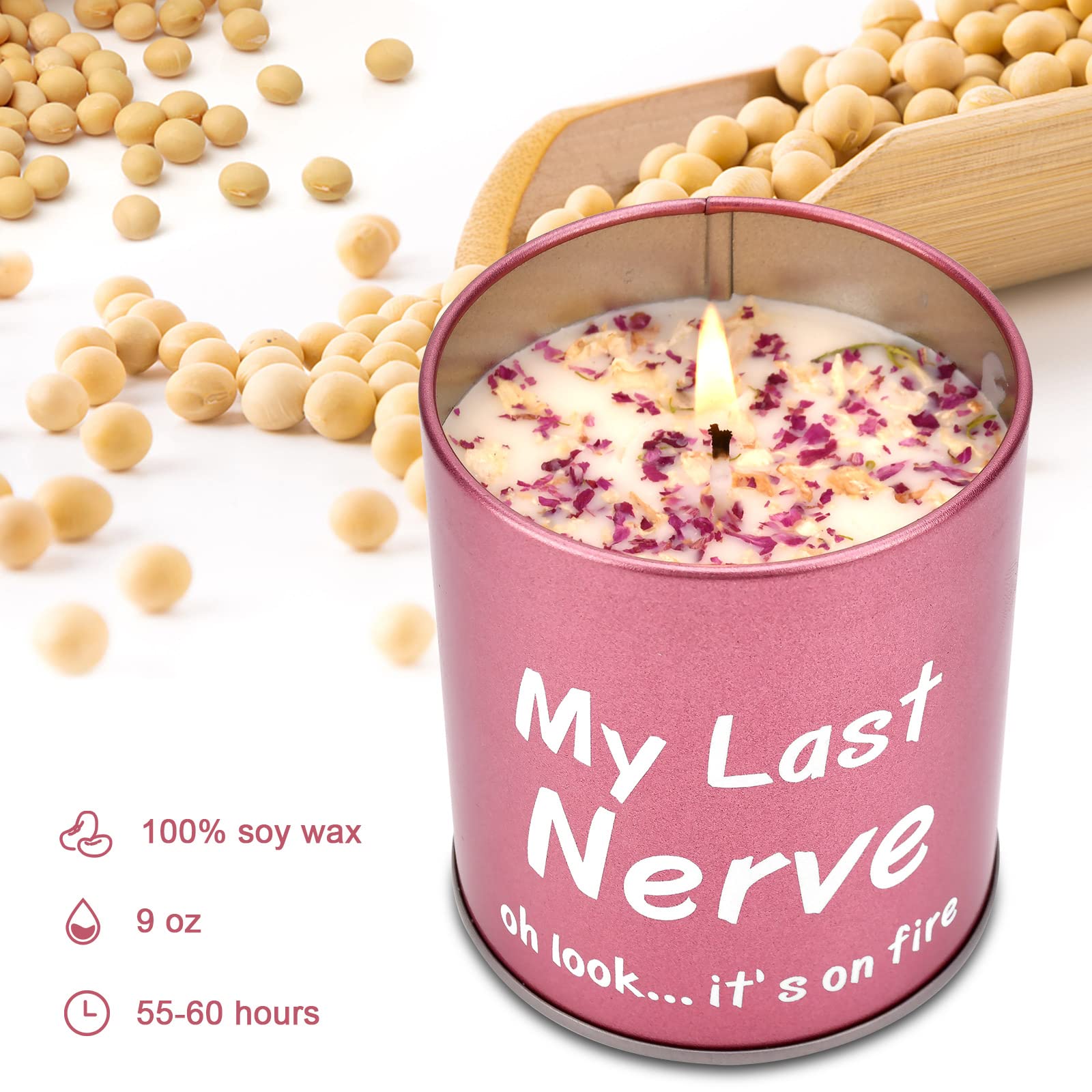 Funny & Unique Birthday Gifts for Women - Scented Candles for Mom, BFF, Girlfriend, Sister - Perfect for Mother's Day & Christmas - Relaxing Aromatherapy for Home, Office & Spa