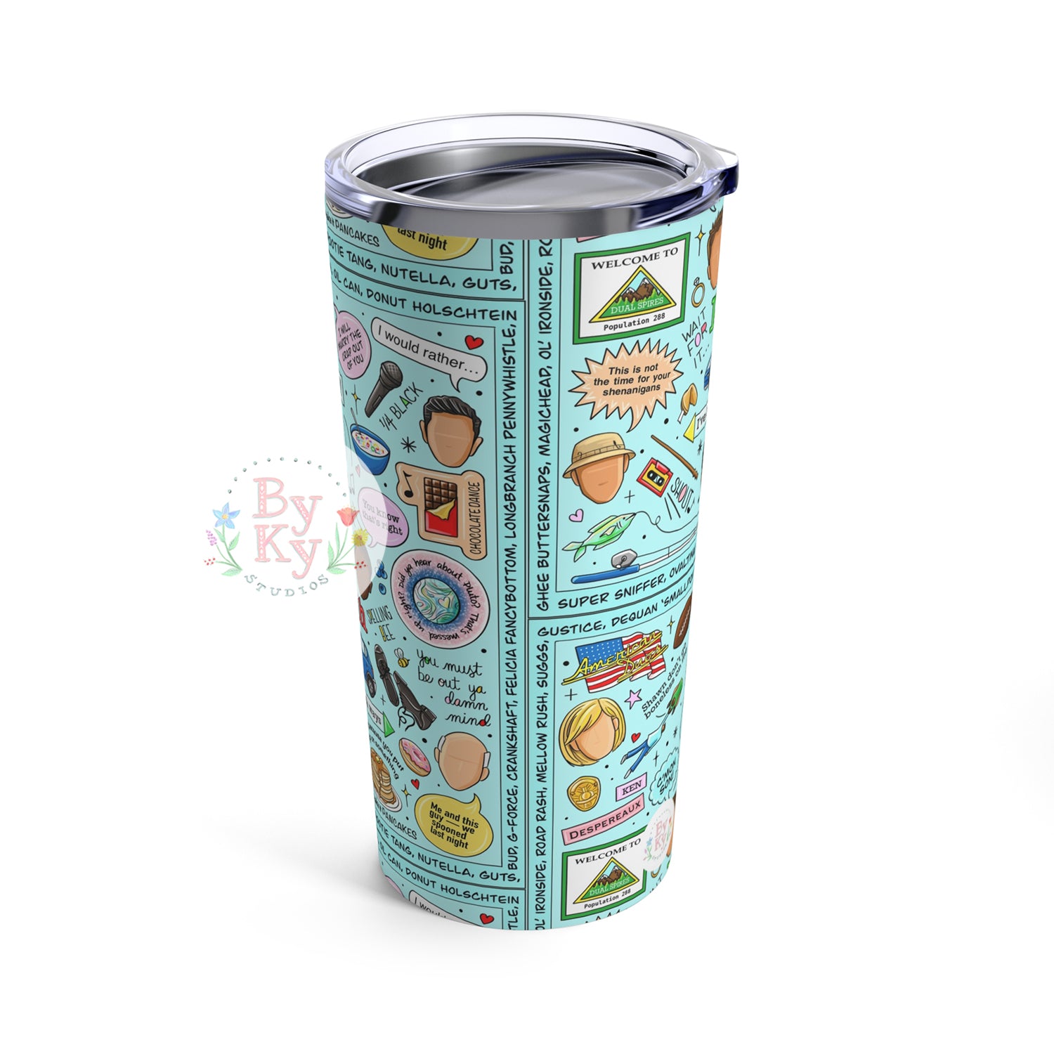 20oz Insulated Tumbler with Lid & Straw - Stainless Steel Travel Mug for Hot & Cold Drinks - Perfect for Coffee, Tea, Water - Great for Office, Gym, Camping & Outdoor Activities