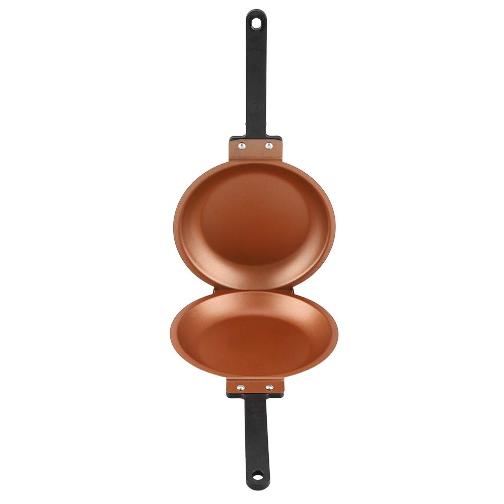 **Double-Sided Non-Stick Frying Pan – Flip & Cook Eggs, Pancakes & More – Durable Kitchen Cookware for Home & Restaurant Use**    *(Ideal for Breakfast, Camping, Quick Meals & Professional Cooking)*