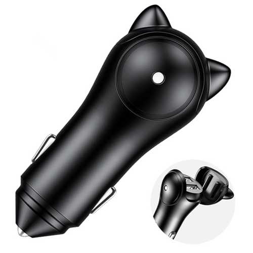 Baseus 3A Fast Dual USB Car Charger for iPhone X 8 Plus OnePlus 5T Xiaomi 6 Mi A1 Samsung S8 Huawei P10 - Quick Charge in Your Car for Phones & Tablets