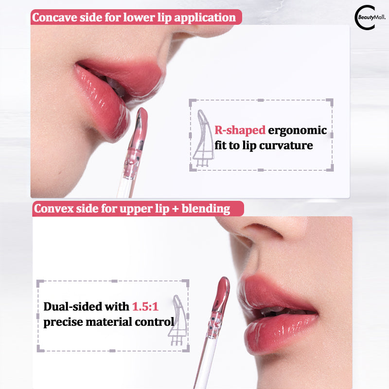 Judydoll Orange Blossom Mirror Water Gloss Lip Lacquer - Hydrating Shiny Lip Gloss for Women, Long Lasting Moisturizing Lipstick with Mirror Effect - Perfect for Daily Wear, Parties and Special Occasions