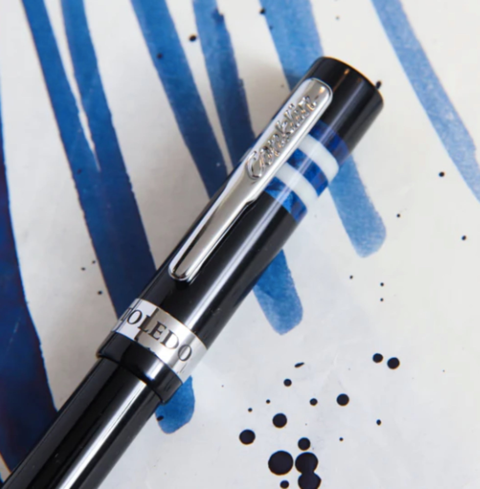 Conklin Toledo Blue Ballpoint Pen - Premium Writing Instrument for Office, Business, and Everyday Use