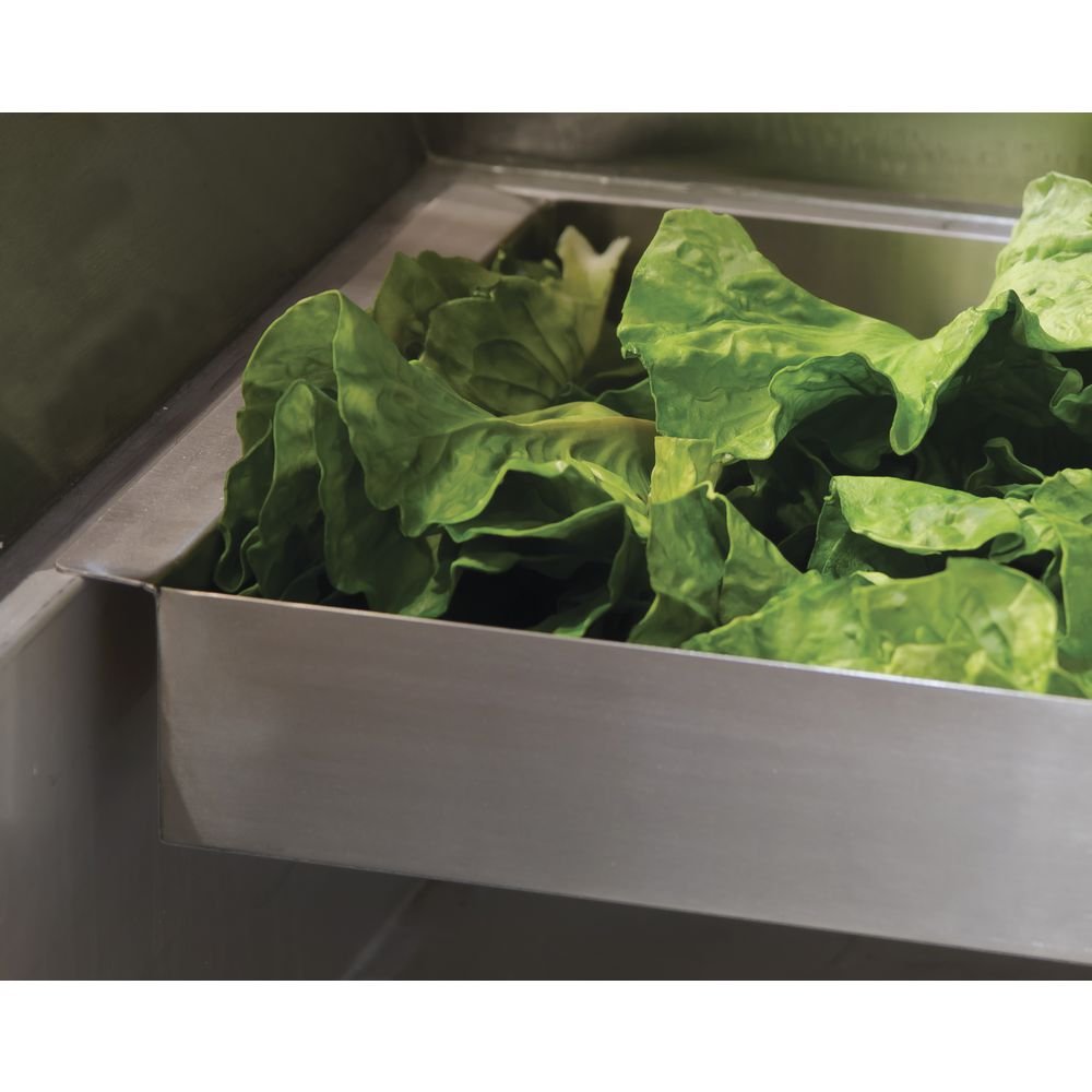 Stainless Steel Full-Size Hot Food Bar Pan with Lip - 19