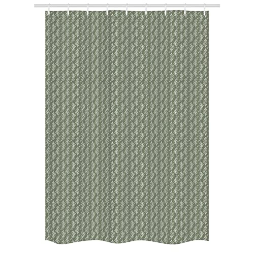 Sage Green and White