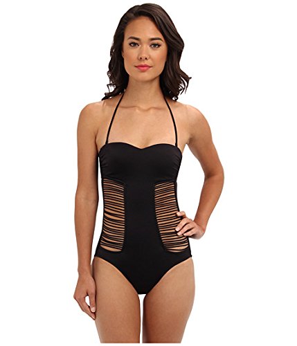 Seafolly Women's Shimmer One Piece Swimsuit - Adjustable Spaghetti Strap Bathing Suit for Beach, Pool & Vacation | UPF 50+ Sun Protection