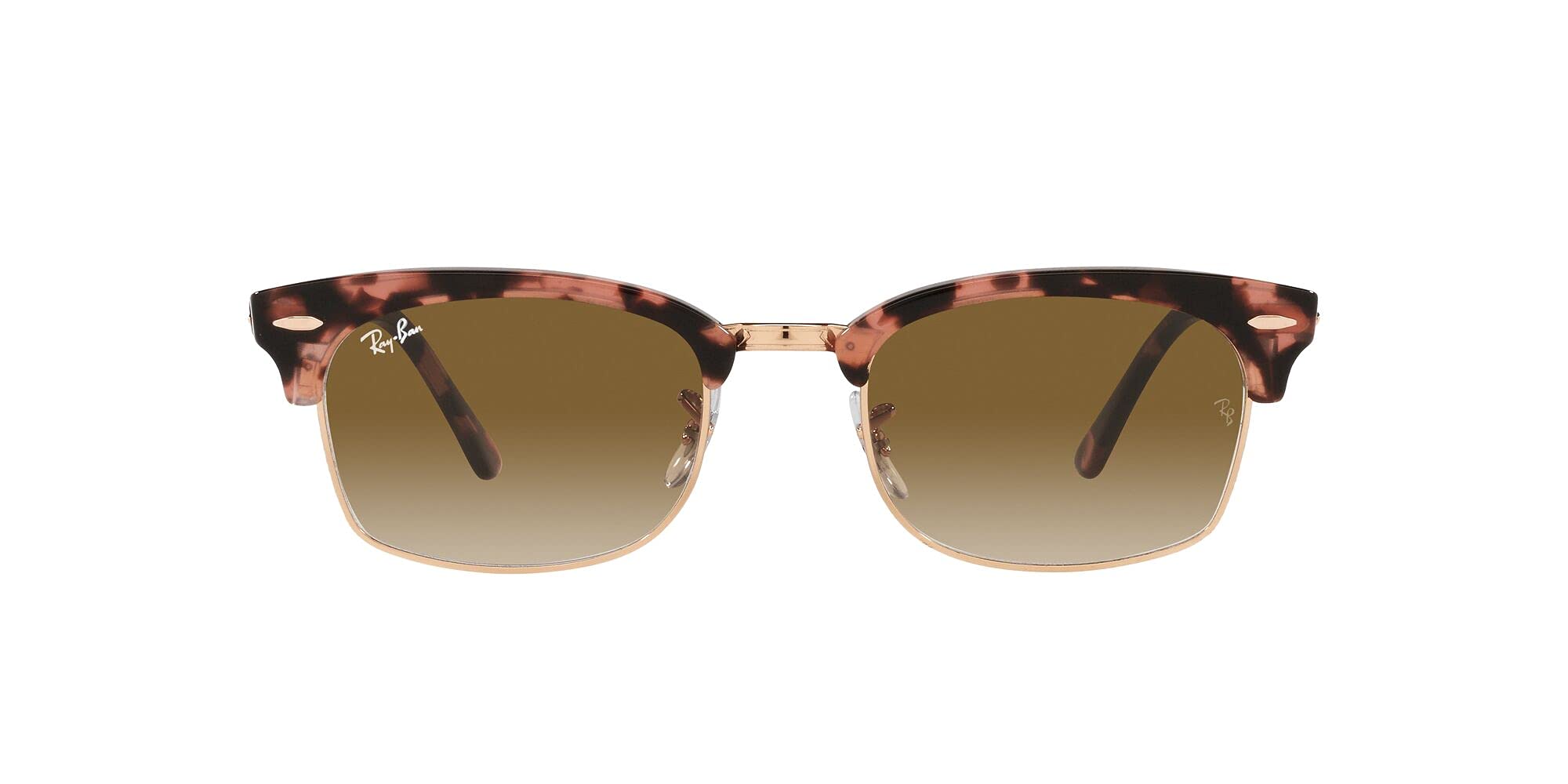 Ray-Ban RB3916 Clubmaster Square Sunglasses for Men & Women - Classic Vintage Style UV Protection - Perfect for Outdoor, Driving, Travel & Fashion Accessories