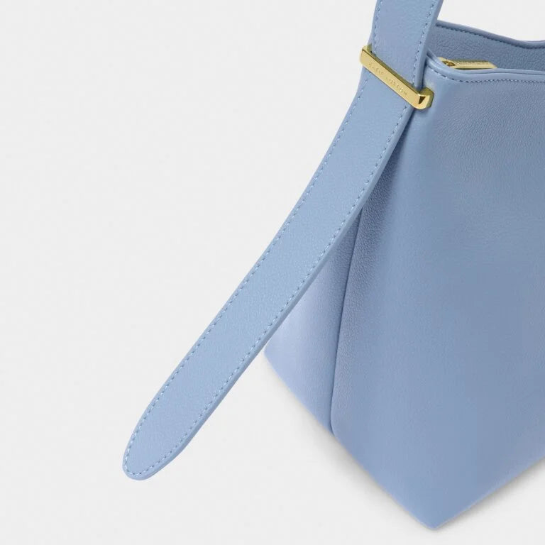 Katie Loxton Camille Shoulder Bag in Cornflower Blue | Stylish Crossbody Purse for Women | Perfect for Work, Travel & Everyday Use