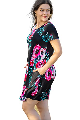 Black Floral