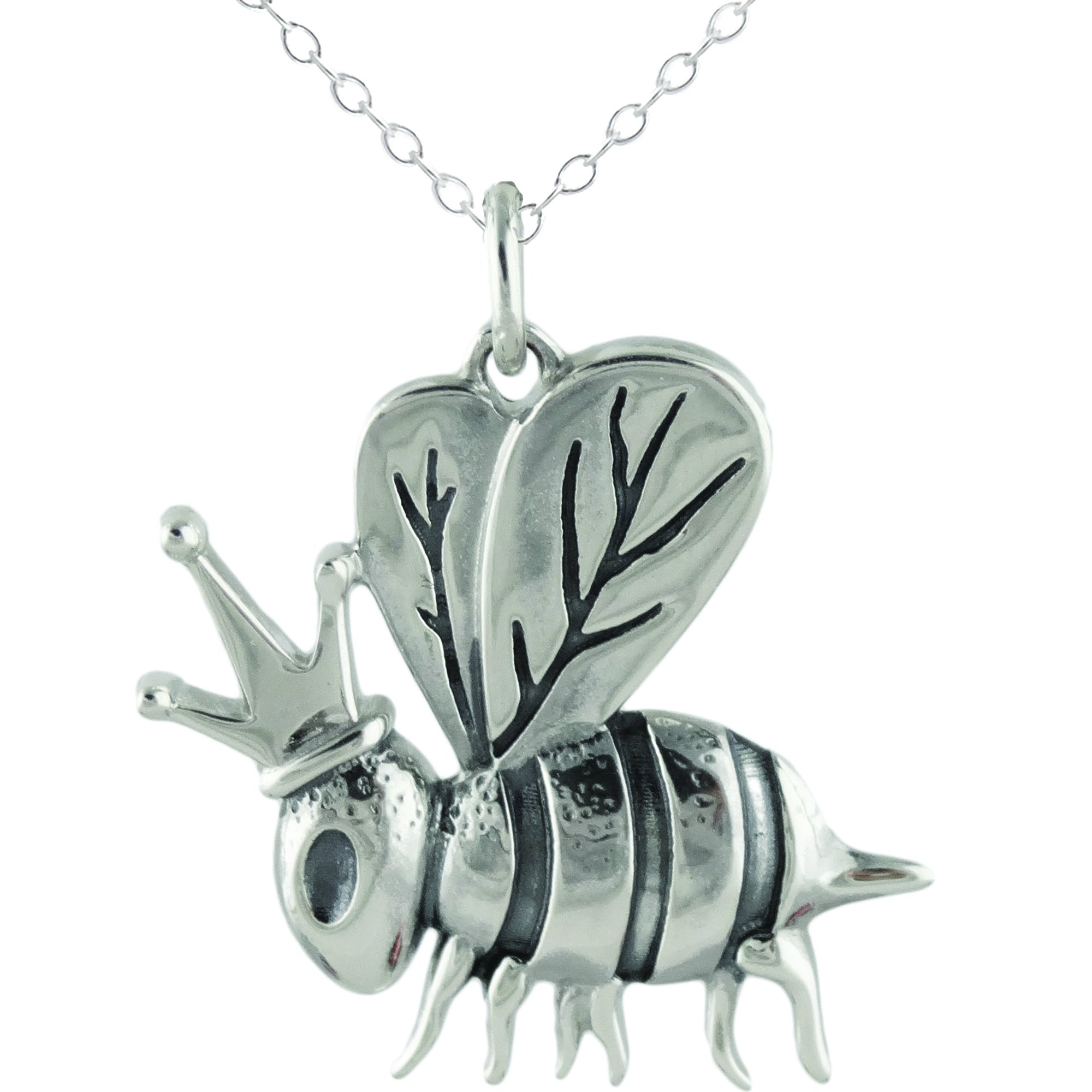 FashionJunkie4Life Bee Pendant Necklace - Dainty Gold Bee Jewelry for Women & Teens - Perfect for Everyday Wear, Birthday Gifts & Boho Style Outfits