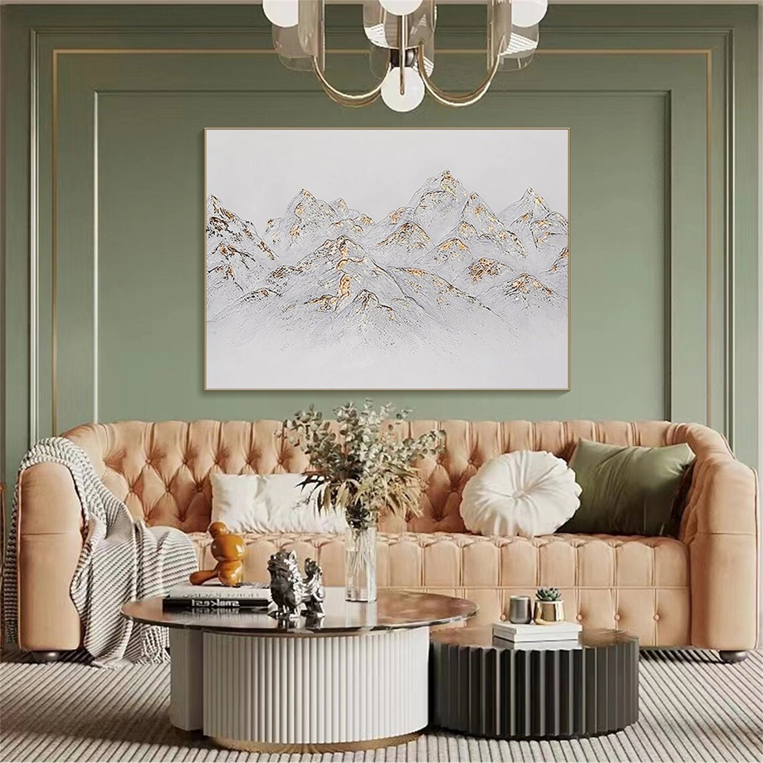 Minimalist Textured Plaster Art Painting - Abstract Wall Decor for Living Room, Bedroom & Office | #MM124