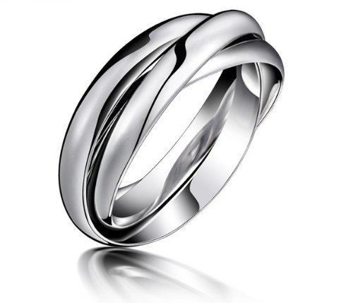 SunnyHouse Unisex Titanium Wedding Band Ring - Durable & Stylish for Men & Women - Perfect for Weddings, Anniversaries & Everyday Wear