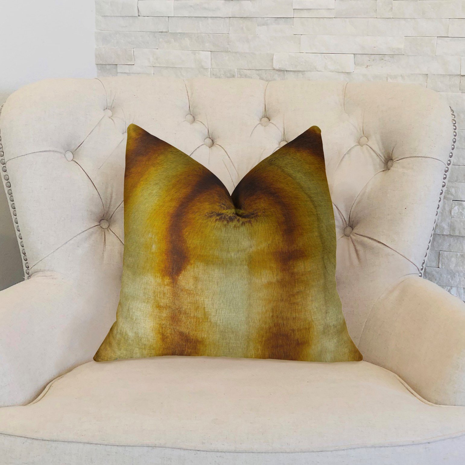 Plutus Gleaming Chinchilla Handmade Luxury King Size Pillow 20x36 Inches - Ultra Soft Decorative Throw Pillow for Sofa, Bed, Couch & Home Decor