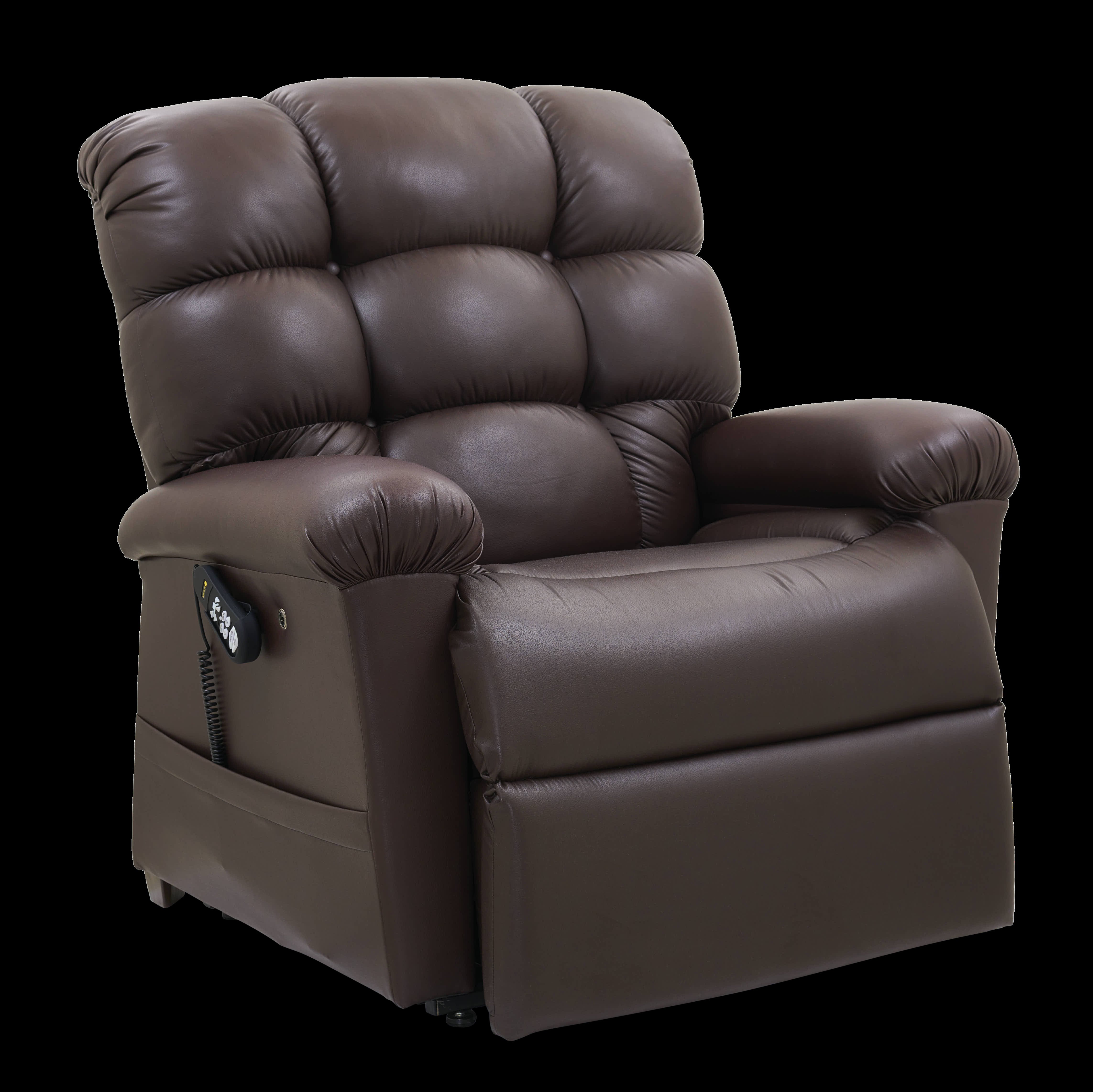 Vega Medium Large Brisa Coffee Bean Lift Chair UC556 MLA DST UCB - Comfortable Recliner for Living Room, Bedroom & Home Theater - Perfect for Elderly, Arthritis & Mobility Needs