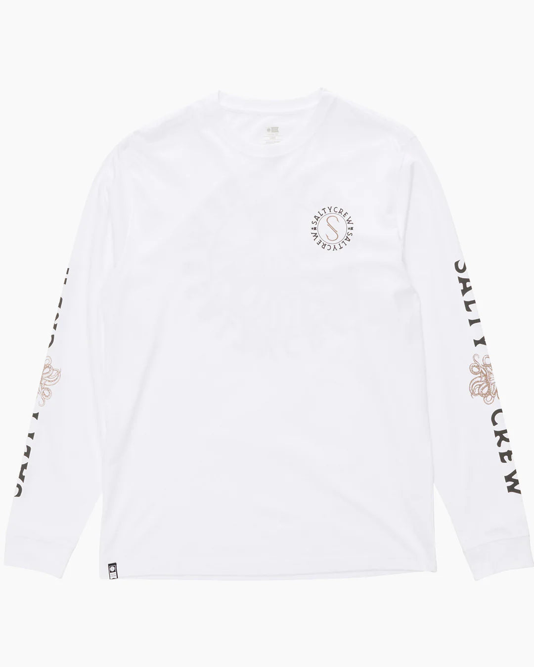 Salty Crew Tentacles Long Sleeve T-Shirt - Men's Graphic Surf Fishing Shirt - Perfect for Beach, Boating & Outdoor Adventures