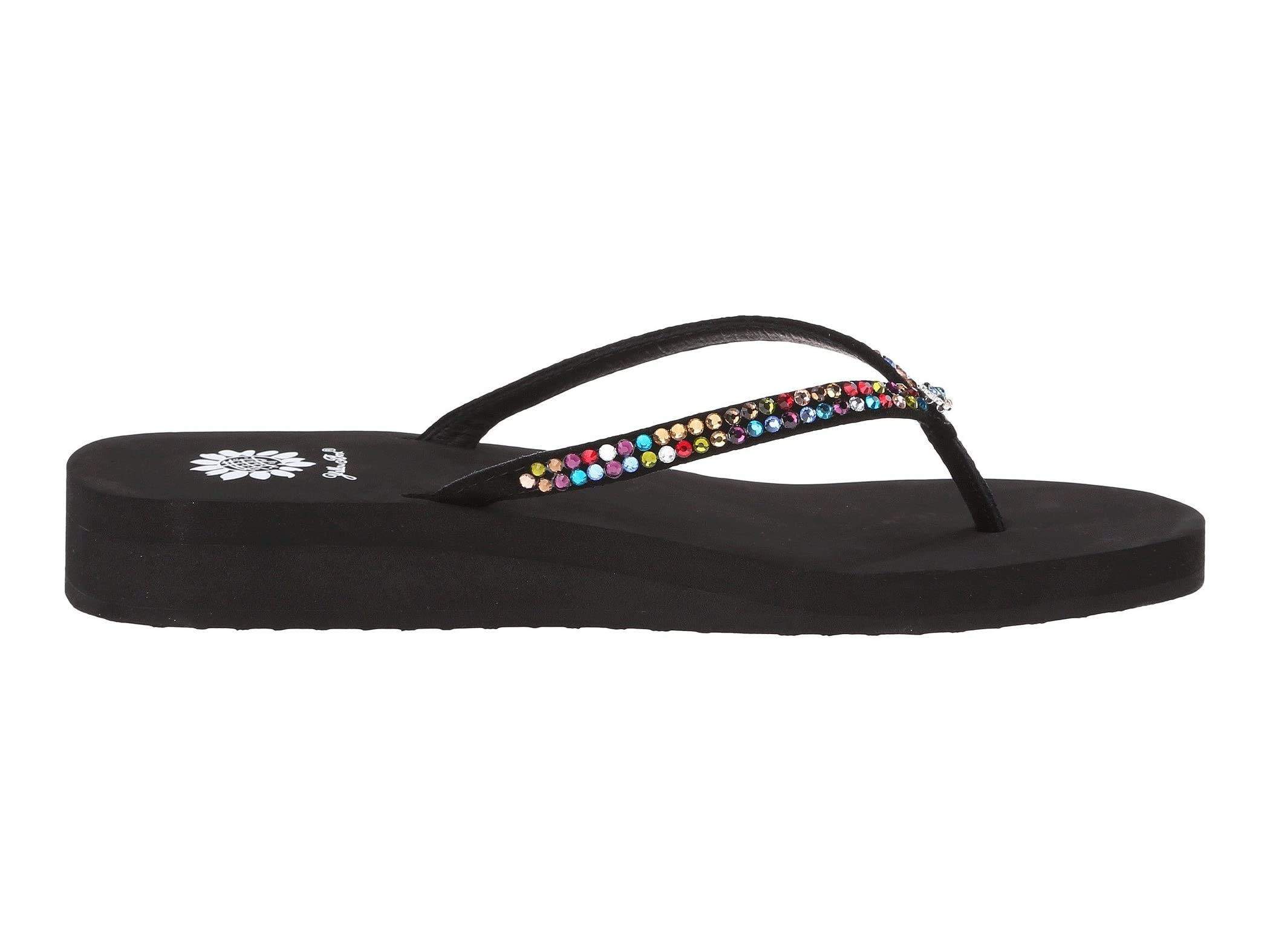 Yellow Box Women's Jello Sandals - Comfortable Summer Casual Flip Flops for Beach, Pool & Outdoor Wear