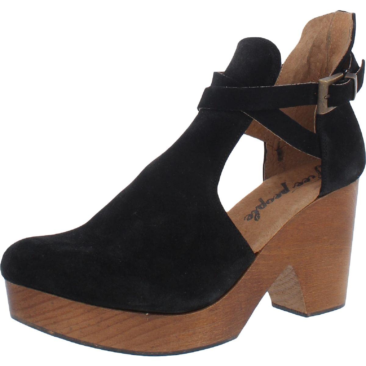 Free People Women's Cedar Clog - Comfortable Wooden Sandals with Arch Support | Perfect for Summer, Beach, and Casual Outfits